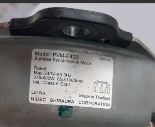 Motor direct drive lava\seca Electrolux LST12 LSW12 LSW15 LTA15 Usado Excelente