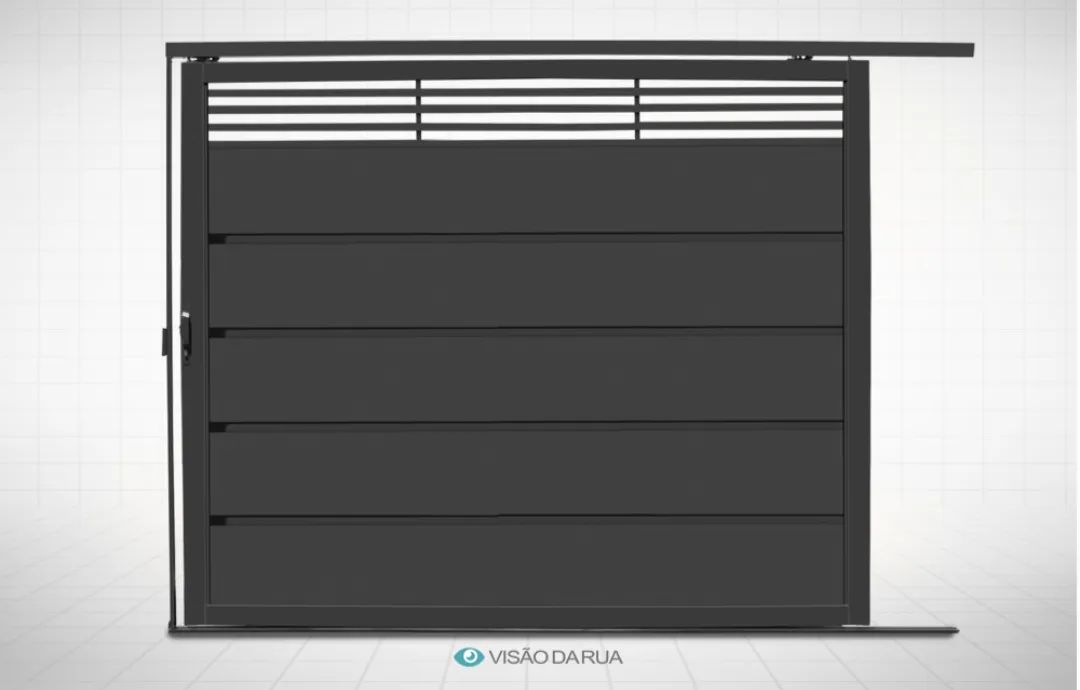 Portão de correr conjugado - Foto 2