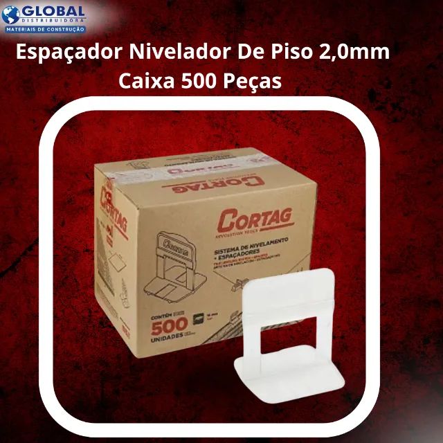 Espaçador Nivelador 2.0mm (Caixa c/ 500 Unidades)