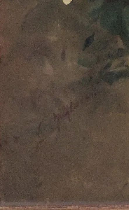 Pintura a óleo assinada Rosas Quadro  - Foto 2