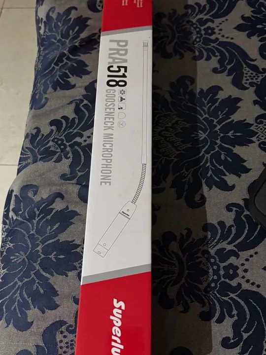 Microfone Gooseneck C/ Cachimbo C/fio Pra-518al 60cm - Foto 3