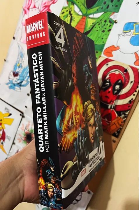 Quarteto Fantástico Omnibus + Quarteto Fantástico história de vida  - Foto 3