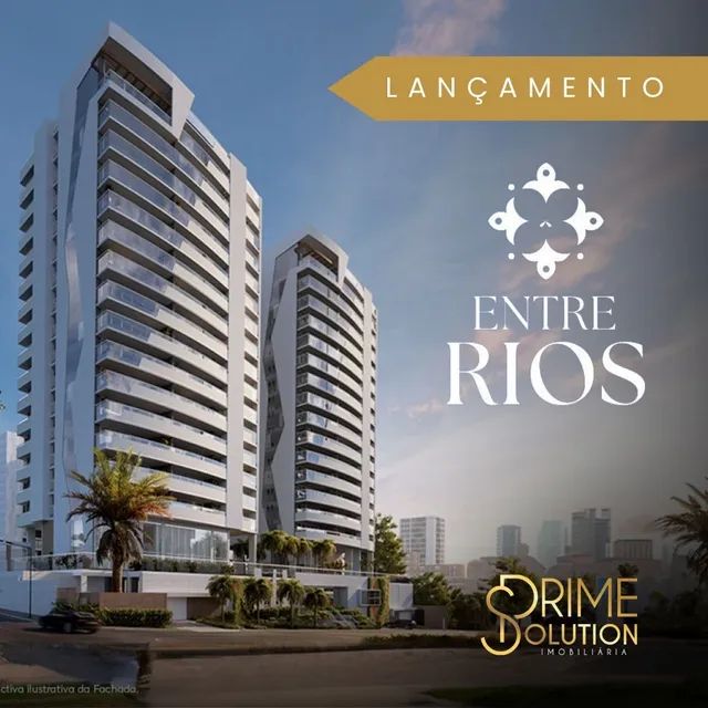 Edifício Entre Rios - Apartamentos com 3 Suítes -125m² no Renascença - 2 vagas