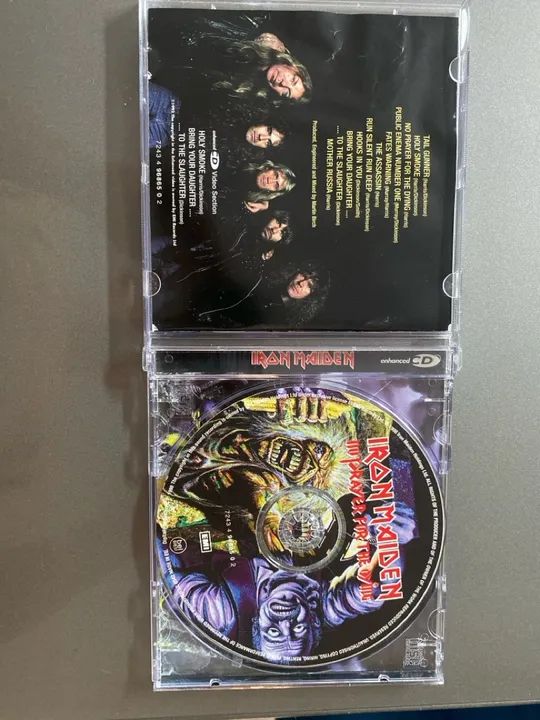 Cd Iron Maiden No Prayer For The Diyng importado Canadá  - Foto 3
