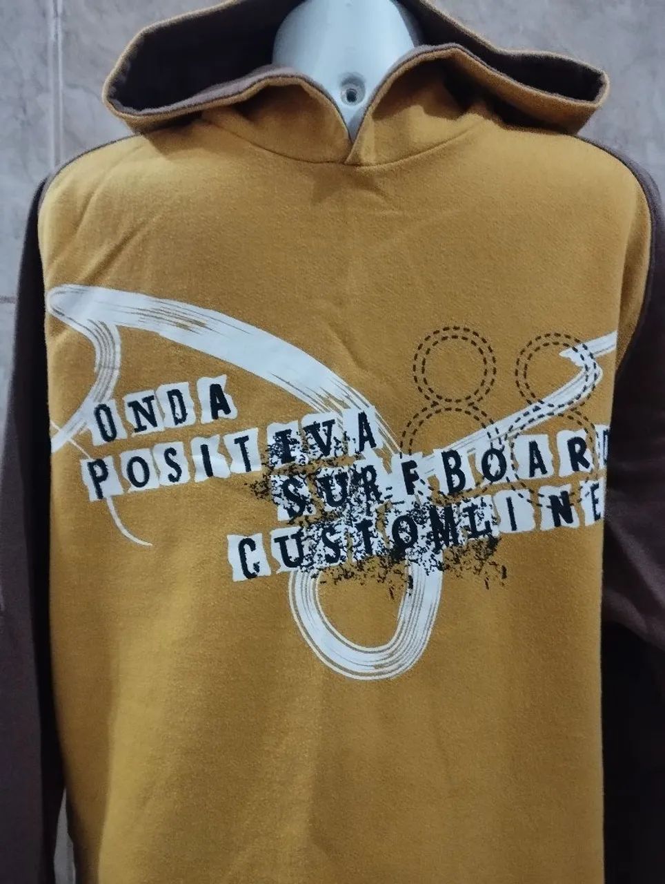 Moletom com touca semi novo perfeito M/G - Foto 3