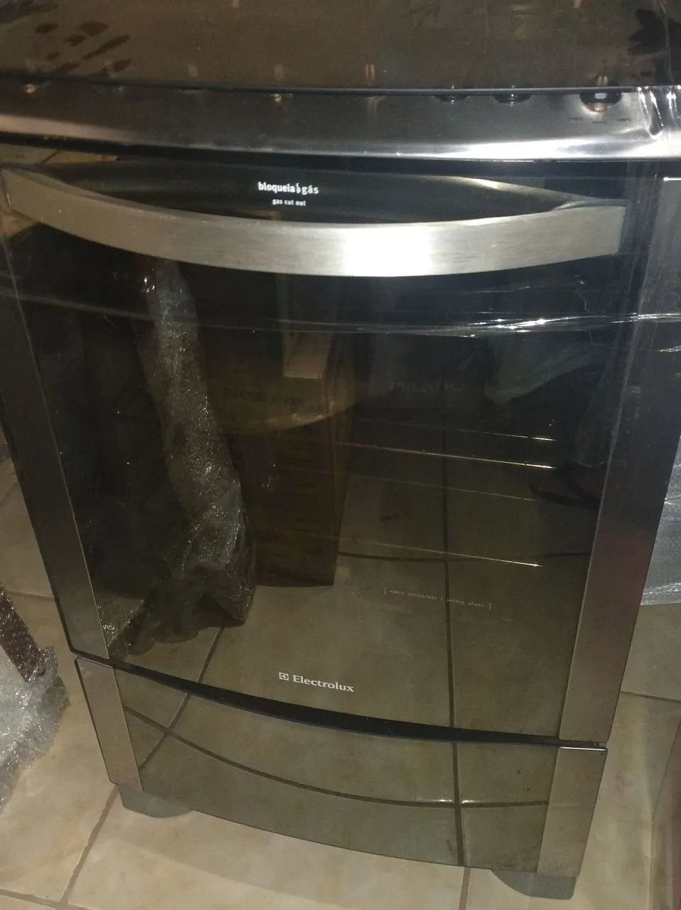 Fogão Electrolux com bloqueio de gás - Fogões e Fornos - Samambaia Sul ...