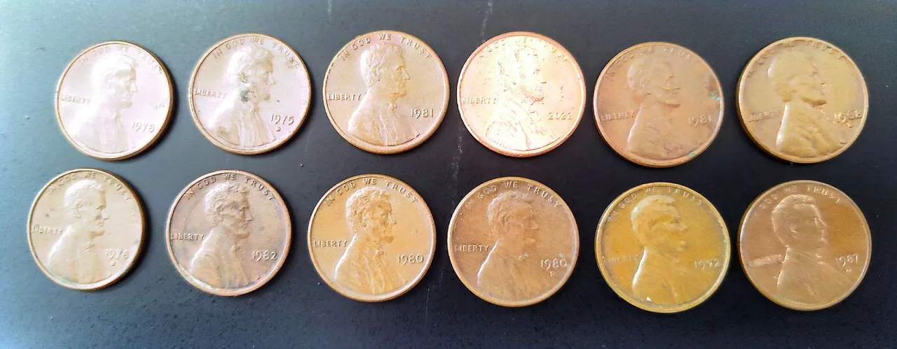 Coleção de Moedas de 1 Centavo - Décadas de 60,70,80,90 e 2000