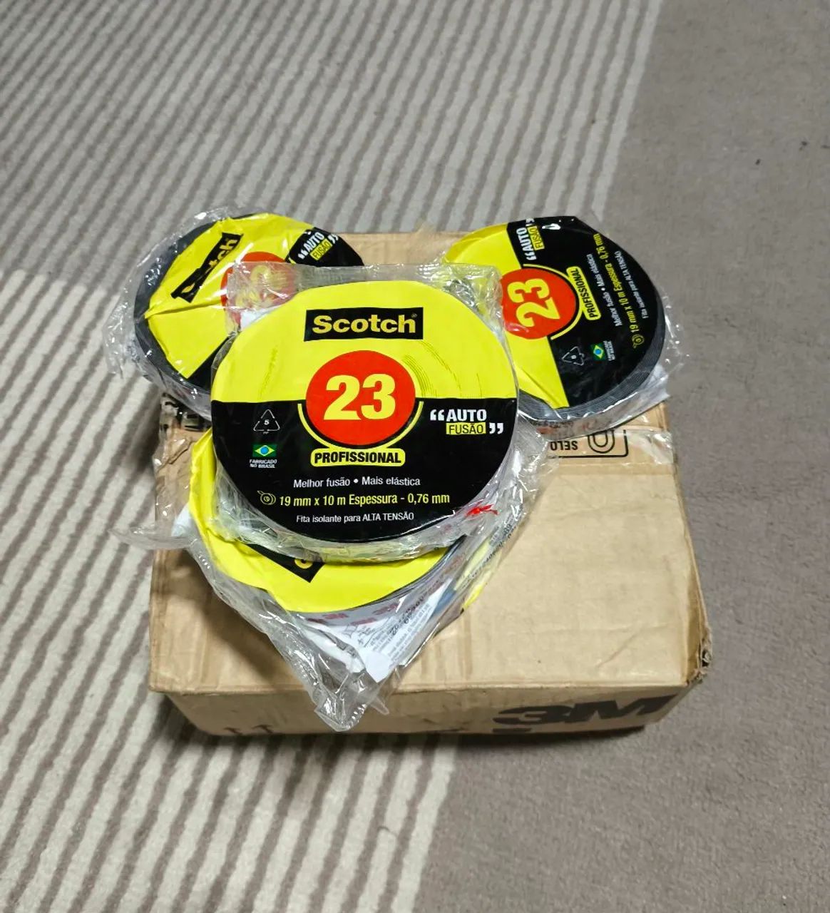 Fita auto fusão 19x10 3M - Foto 2