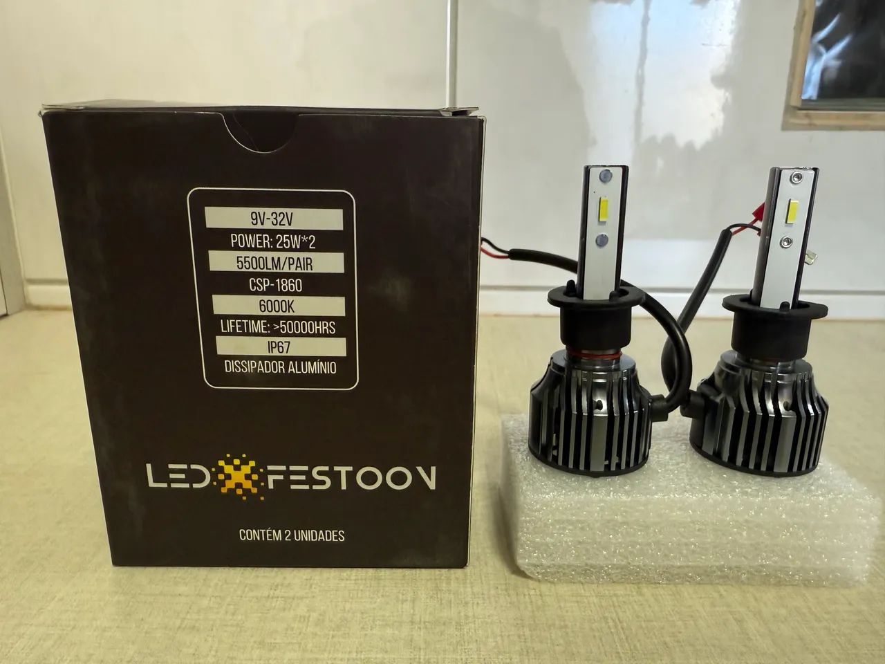 Lampada LED H1 Festoon- Melhor Visibilidade - Foto 2