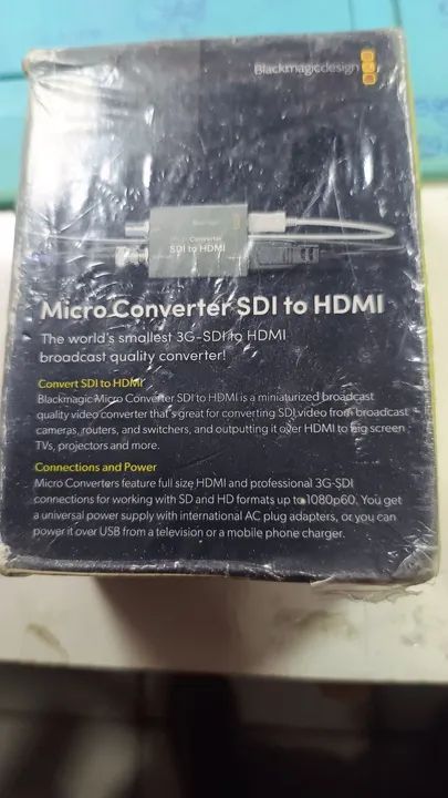 Conversor Micro SDI para HDMI - Blackmagic Desig 250,00n - Foto 2