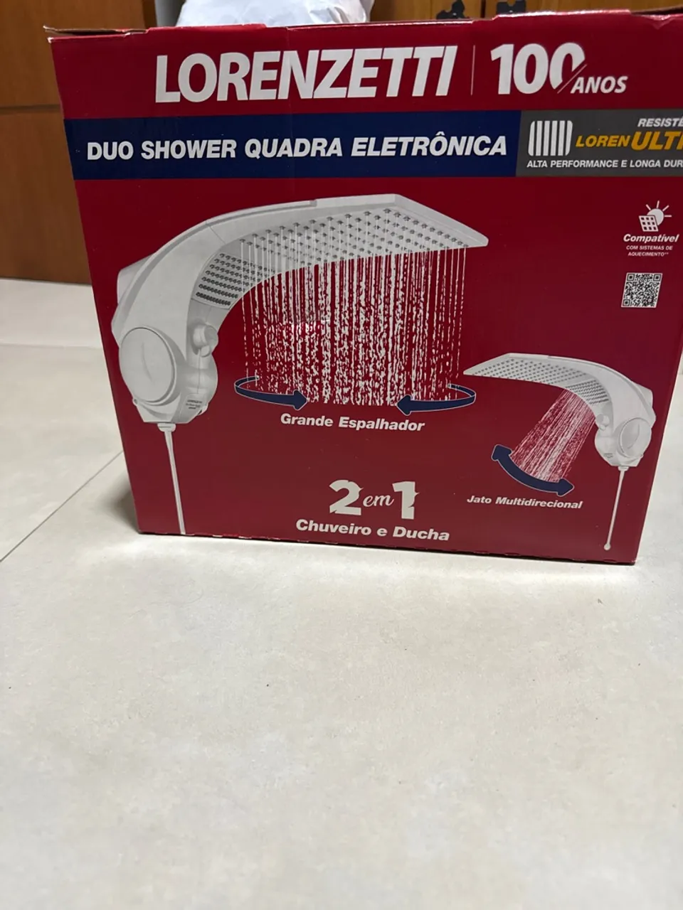 Chuveiro e ducha 2 em 1