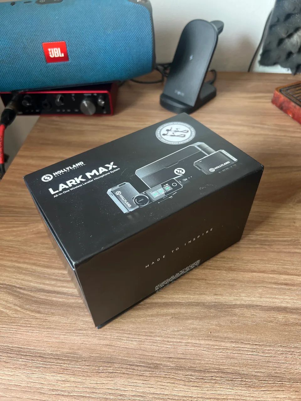 Microfone Lapela Lark Max duo ( completo ) - Foto 5