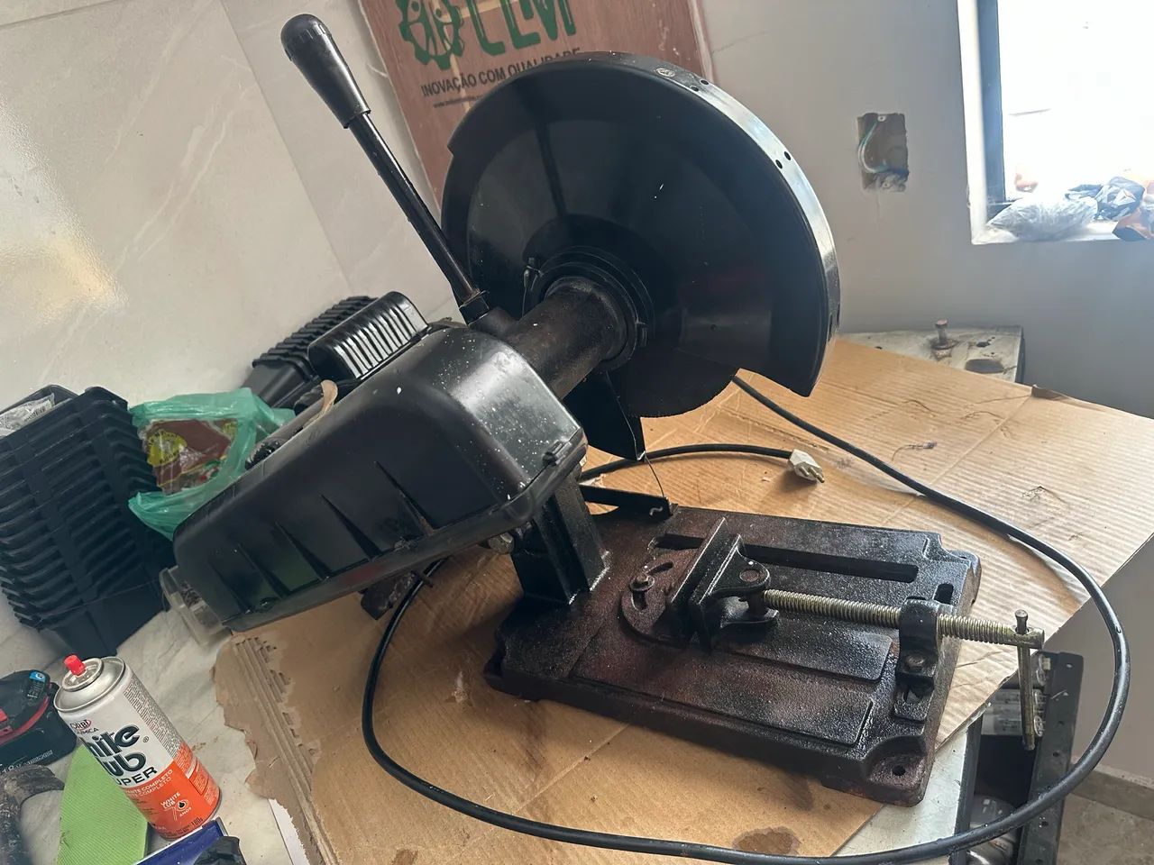Policorte Profissional Com Motor Nova sem uso! Ideal para Serralharia  - Foto 2