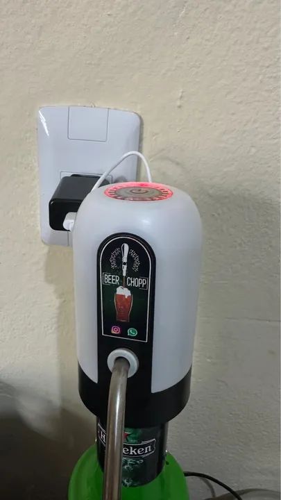 Chopeira Elétrica Portátil Recarregável   - Foto 6