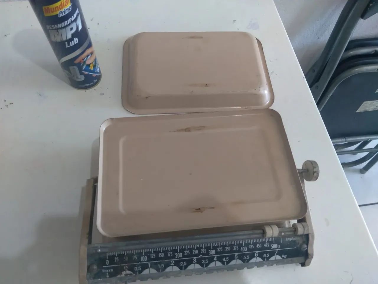 Balança de cozinha antiga . - Foto 4