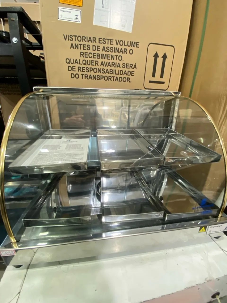 ESTUFAS PARA SALGADOS VITRINES NOVAS
