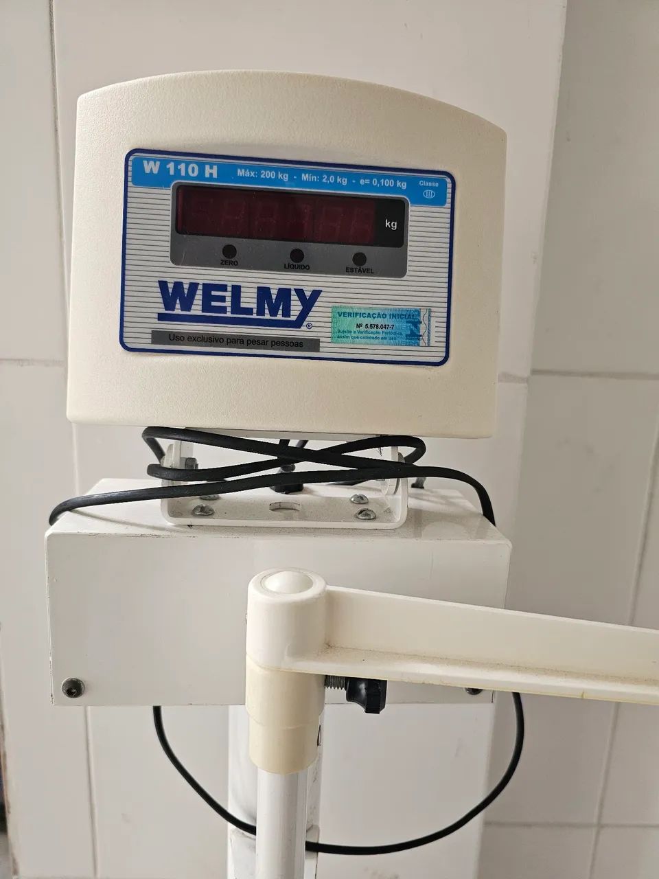Balança antropométrica digital Welmy  - Foto 2