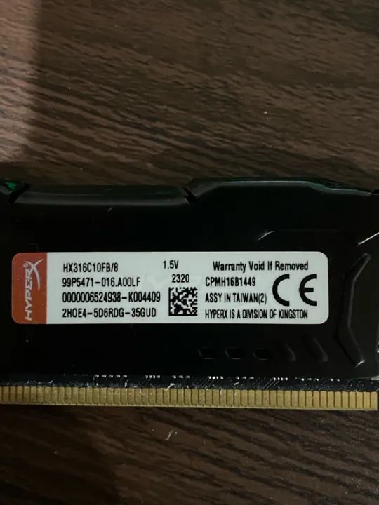 Memória RAM HyperX 8GB - Foto 3