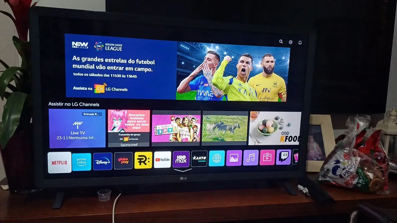 TV LG Smart 4K com Assistente Virtual