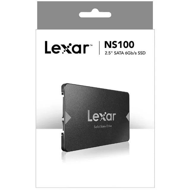 SSD 256Gb Lexar NS100, , Sata III, 2.5" Leitura: 520MB/s - Loja Coimbra Computadores
