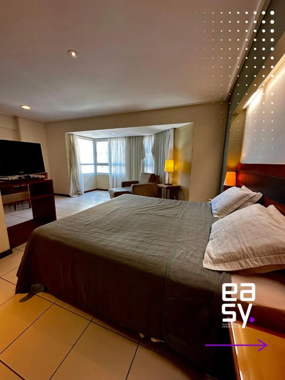Alugo flat no Interatlântico Residence, localizado em Petropolis