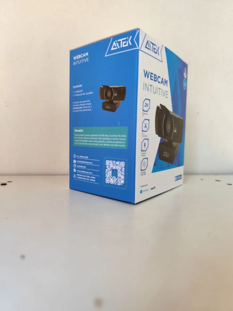 Webcam Profissional 2k Microfone E Alta Qualidade - Foto 2