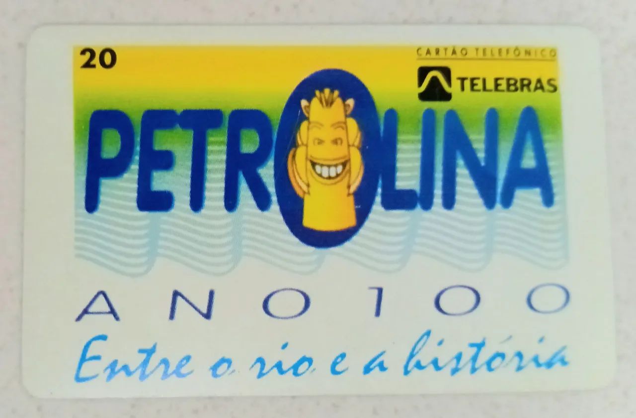 Cartão Telefônico Centenário de Petrolina Antigo - Foto 3