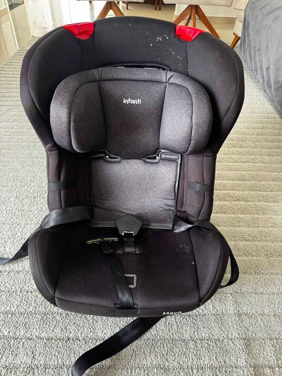 Cadeirinha de bebê infanti, ajustável a posição até 36kg 