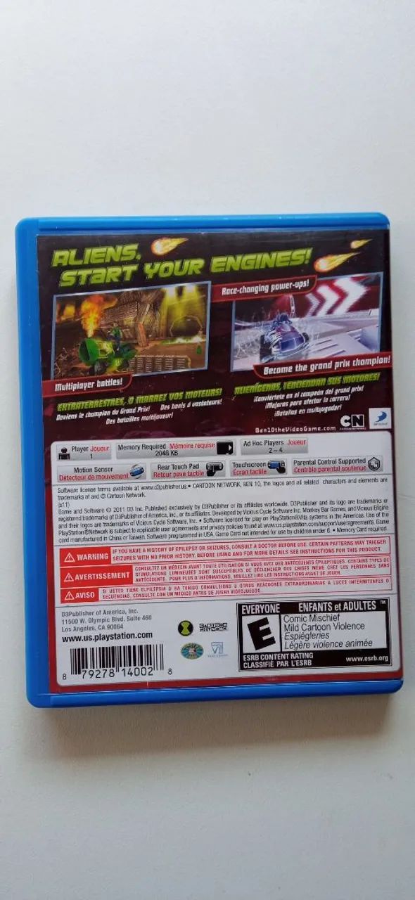 Ben 10 Galactic Racing - PS Vita - Foto 3