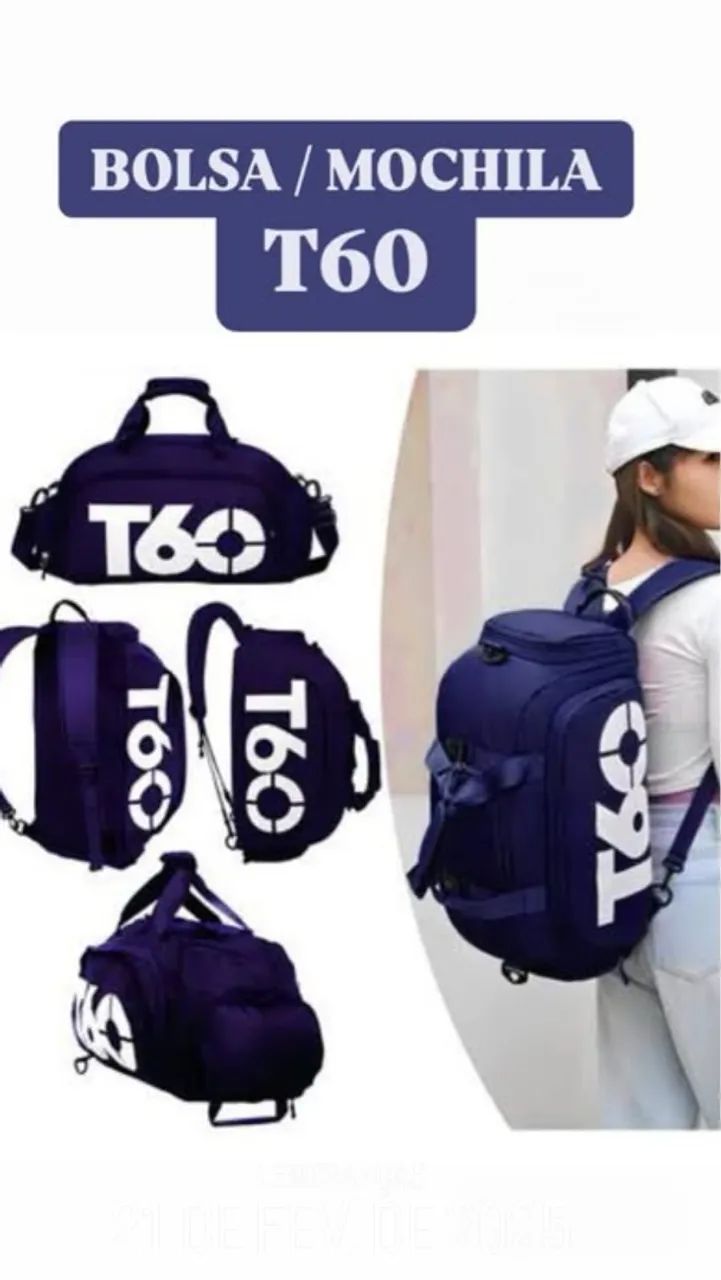 Bolsa Academia Treino Trabalho  - Foto 3
