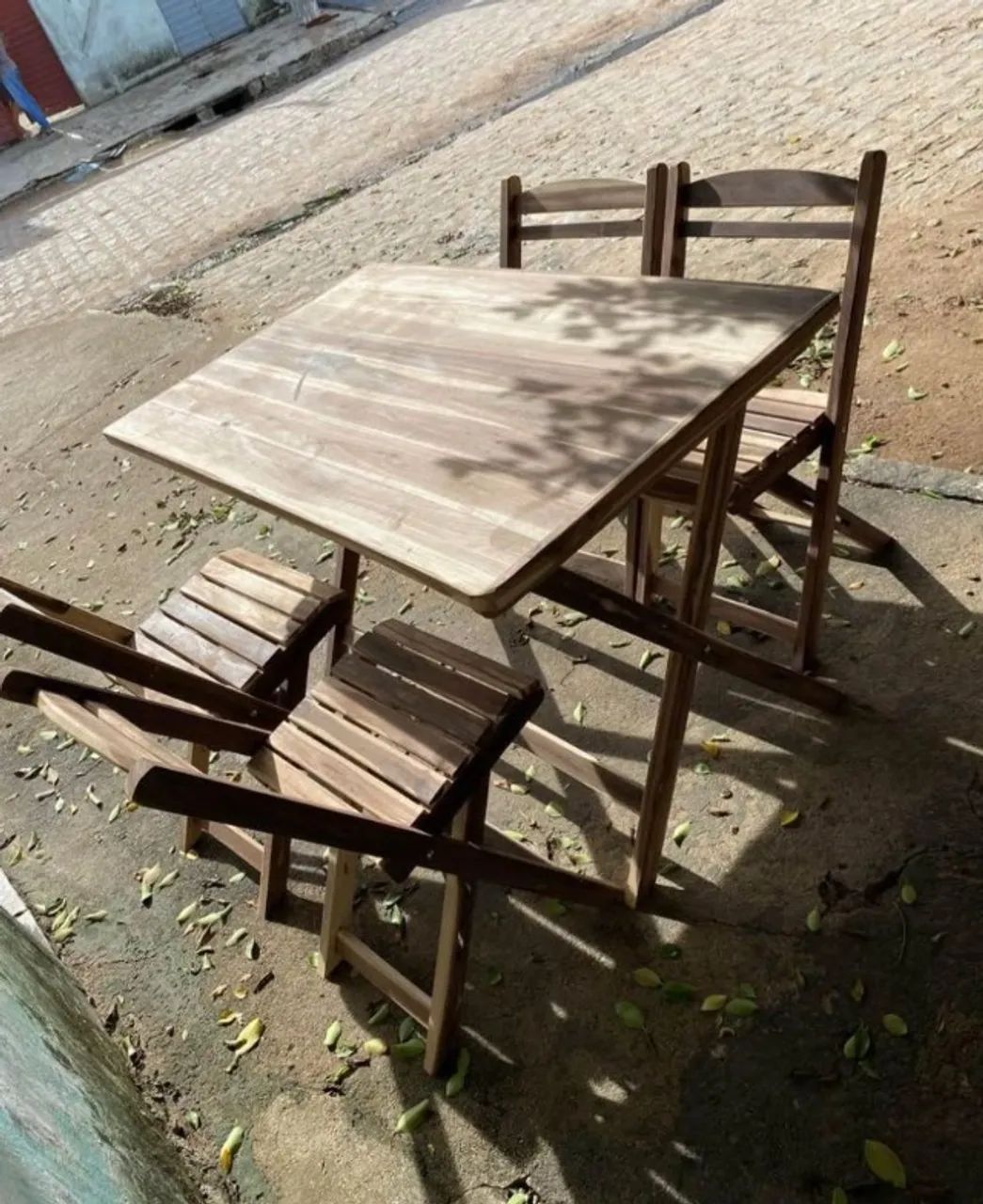 mesa e cadeiras retangular promoção - Foto 2