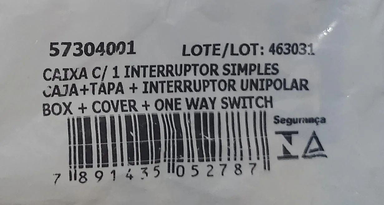 Caixa com interruptor simples LizFlex Tramontina - Leia a Descrição <br> - Foto 4