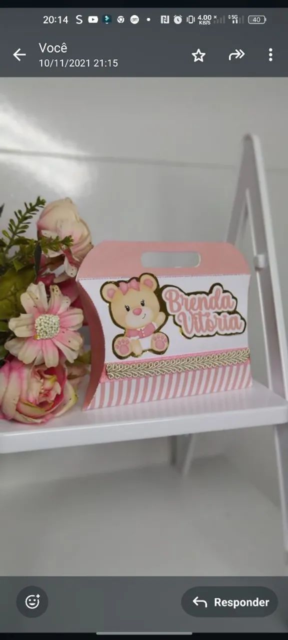 Lembrancinhas personalizadas 