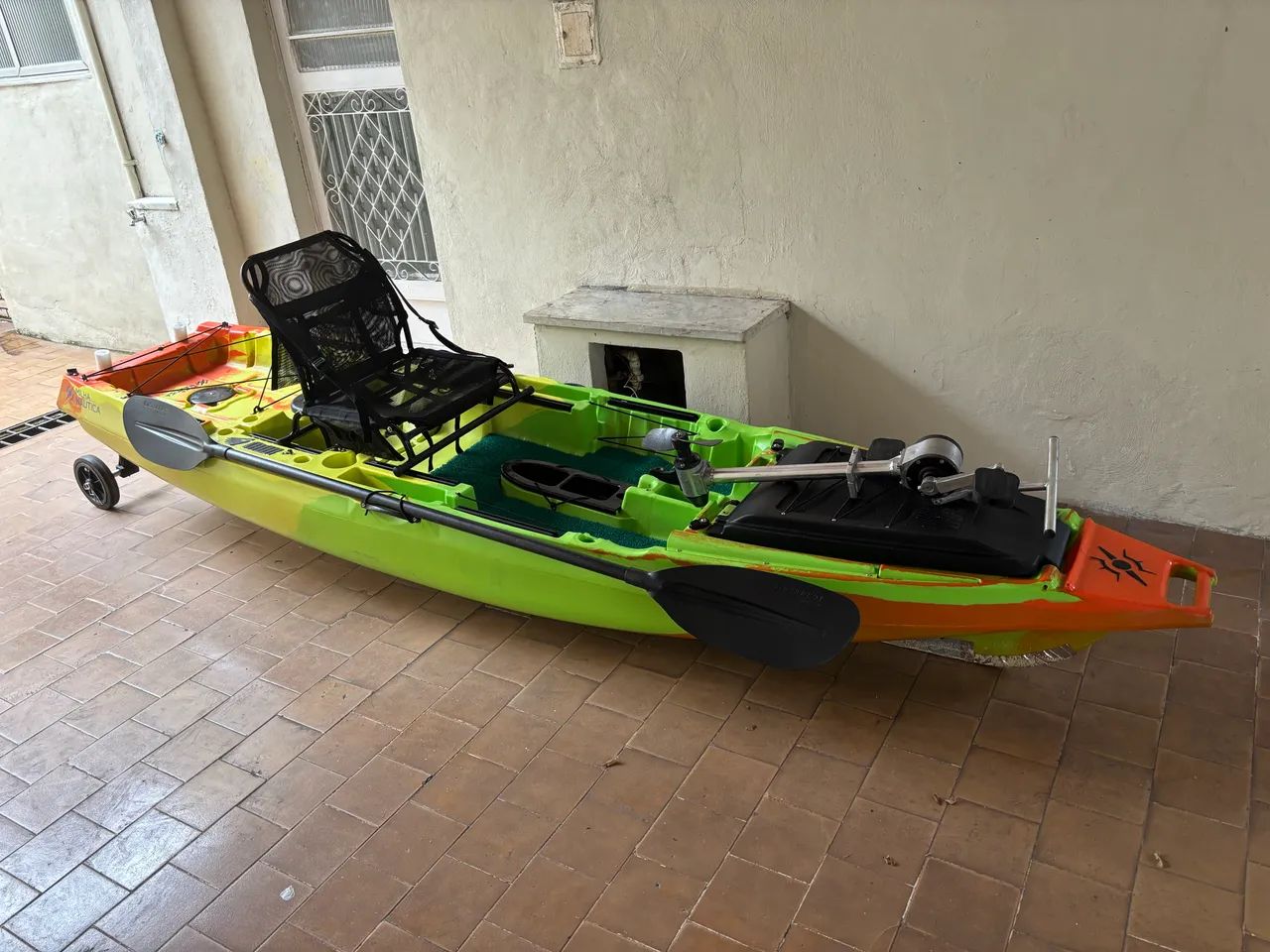 Caiaque iron 1187 + pedal - Foto 5