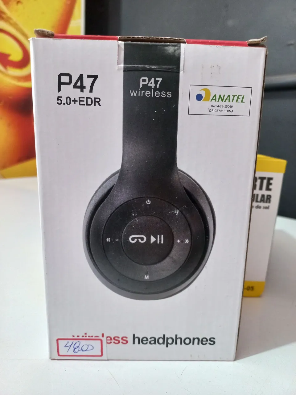 Fone de ouvido P47 Wireless Bluetooth