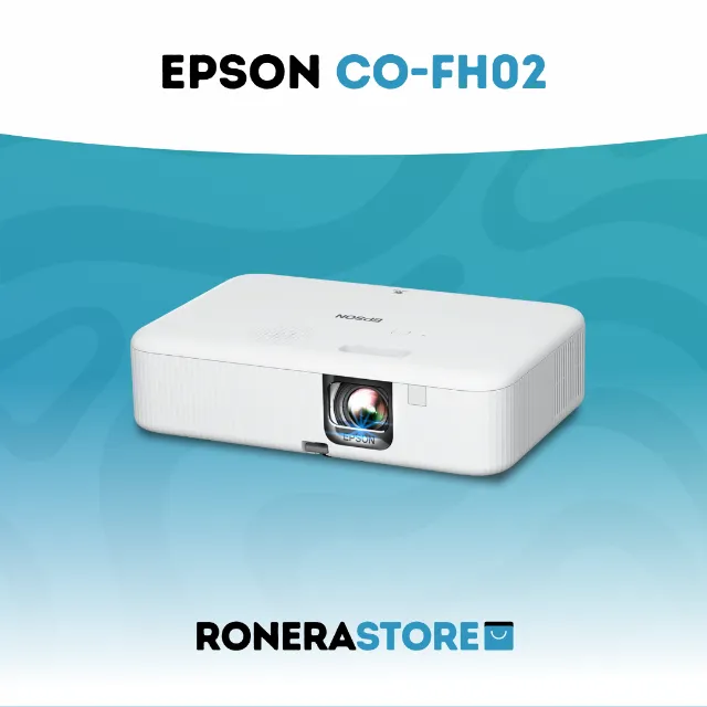 Projetor Epson EpiqVision FH02 Smart Android TV 1080p Full HD 3 LCD