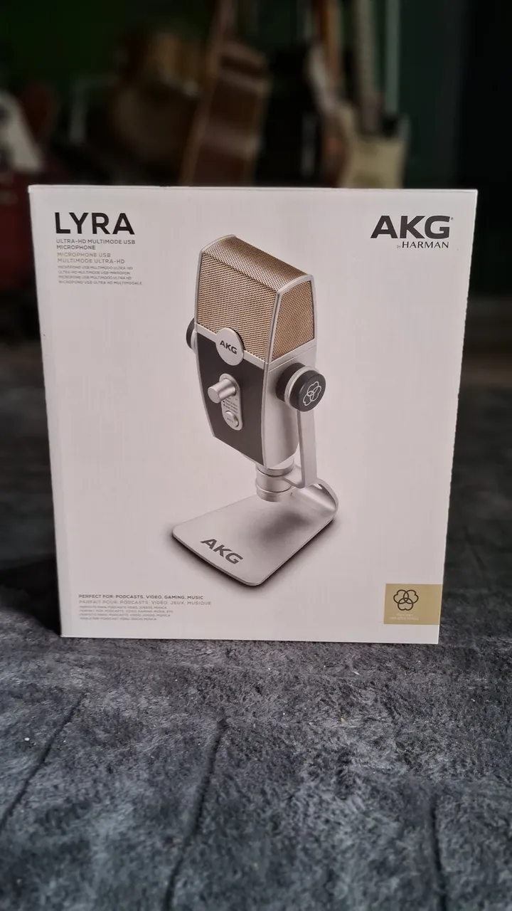 Microfone AKG LYRA Ultra-HD 24bits 192khz