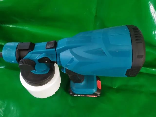 PISTOLA PARA PINTURA A BATERIA 18V - COM BATERIA SEM CARREGADOR - Foto 3