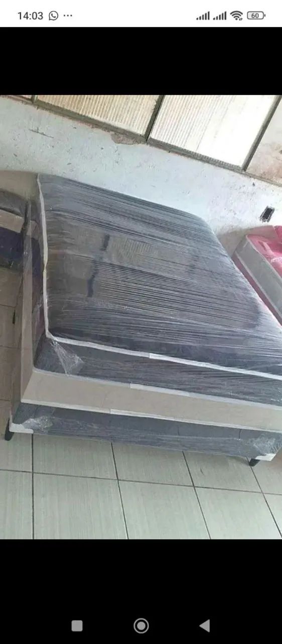 Cama box de casal 