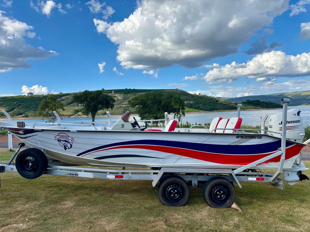 Lancha metalglass MG 19 - Foto 7