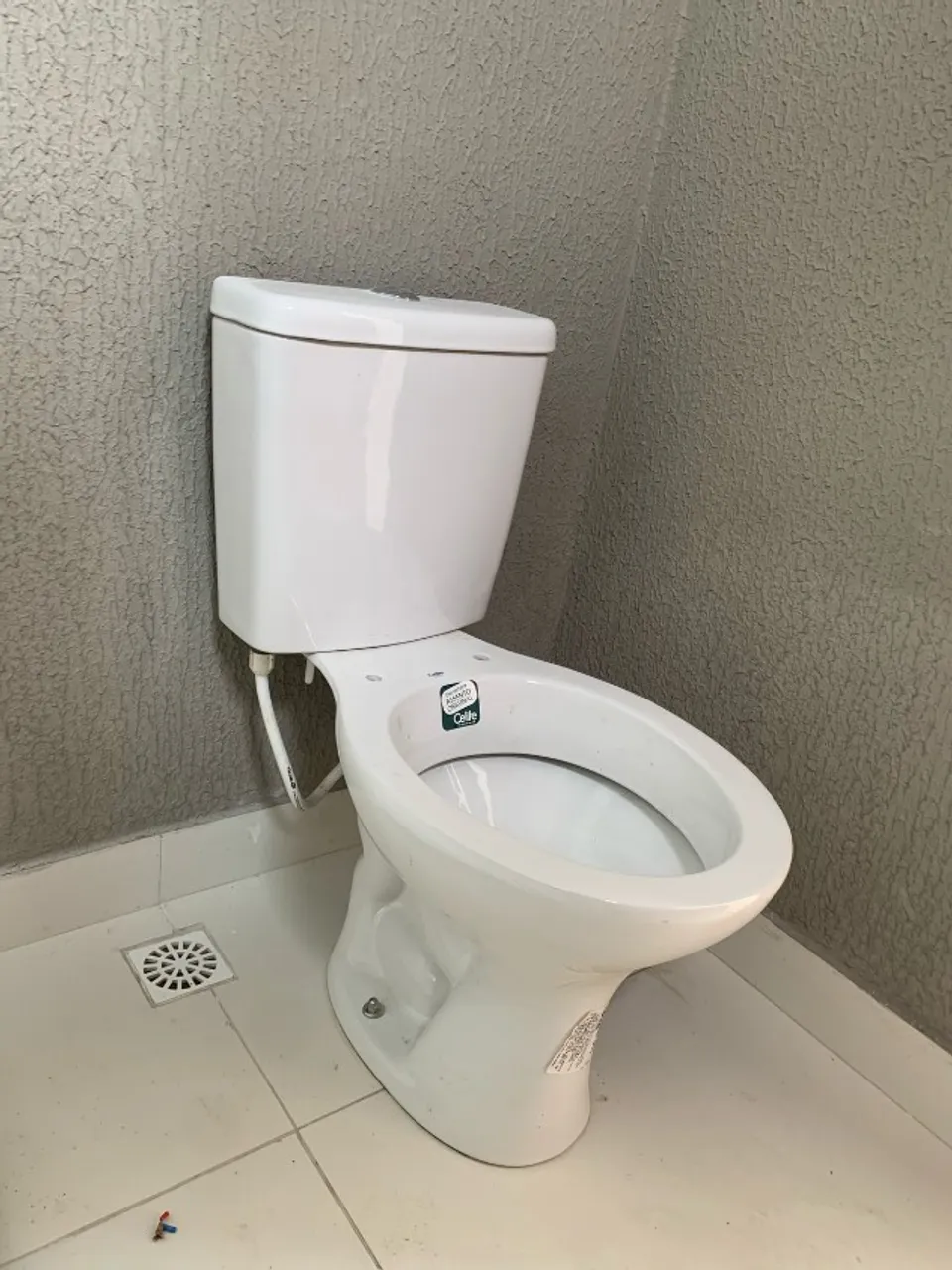 Vaso Sanitário Celite com Caixa Acoplada Branco Duplo Acionamento 3/6L