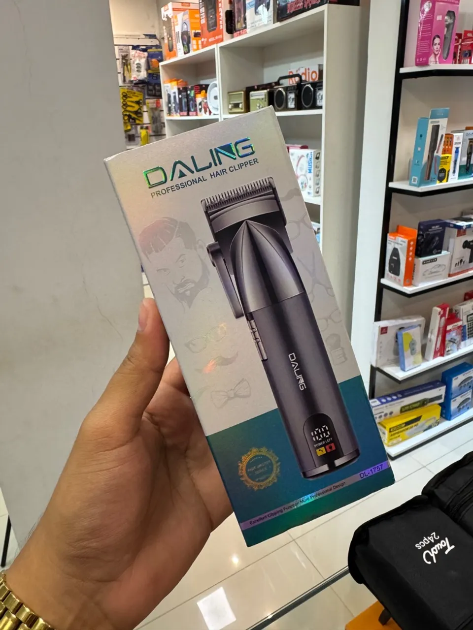 Máquina de Cortar Cabelo Profissional DALING DL-1757
