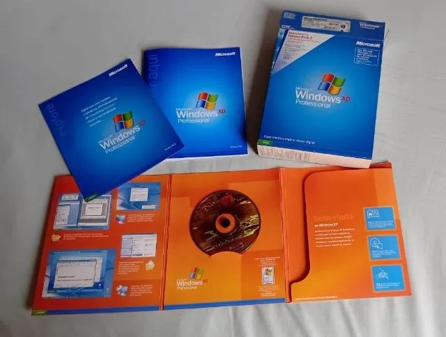 Microsoft Windows XP professional SP2 (original na caixa