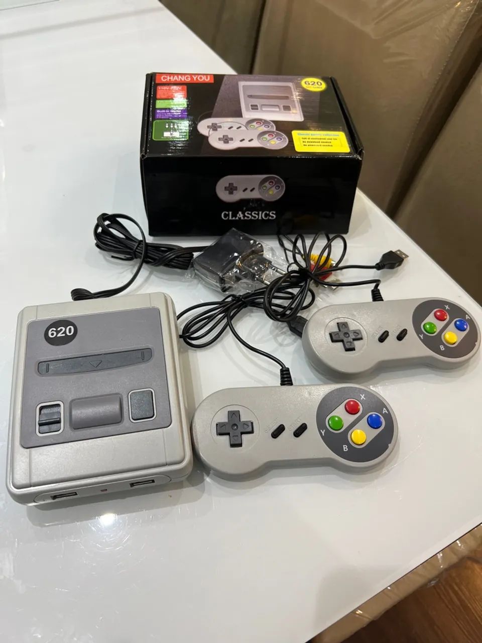 Console Super Nintendo Clássico 620