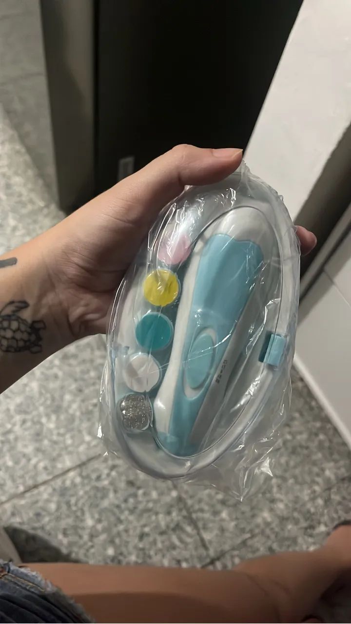 Cortador de unhas eletrico para bebês / lixa de unha elétrica