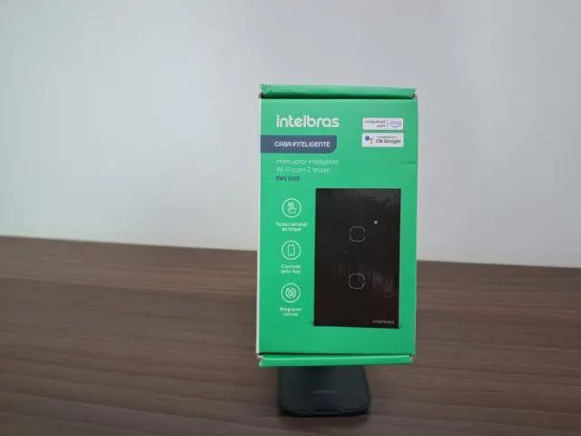 Interruptor Smart Wi-Fi - NOVO, Touch 2 teclas, Bivolt