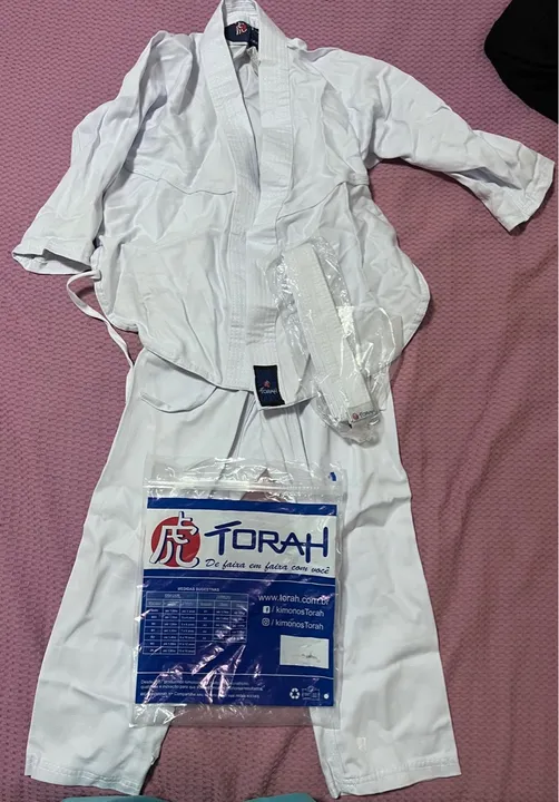 Kimono karate Torah infantil M0 5-6 anos