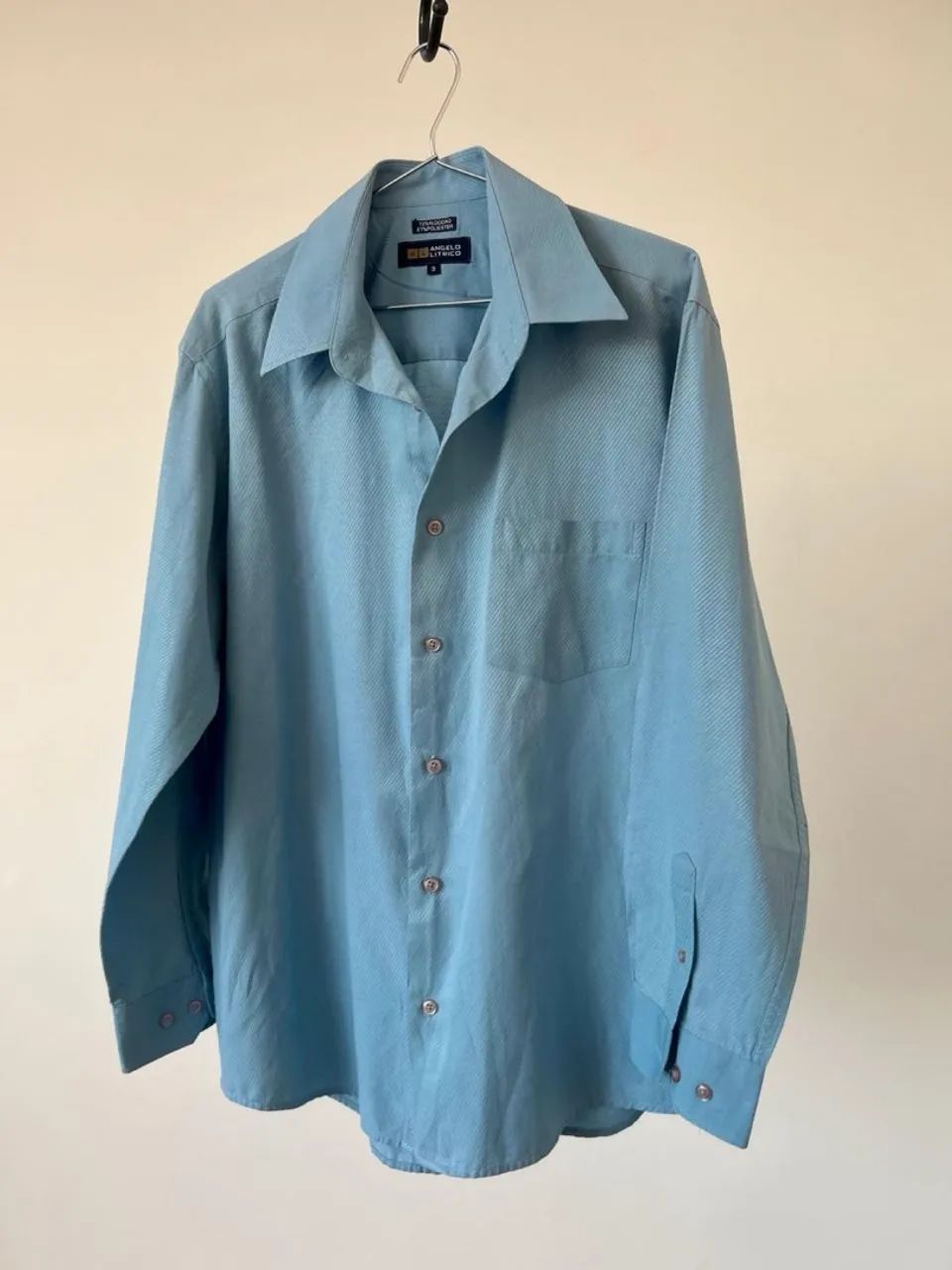 Camisa Azul Angelo Litrico - Foto 3
