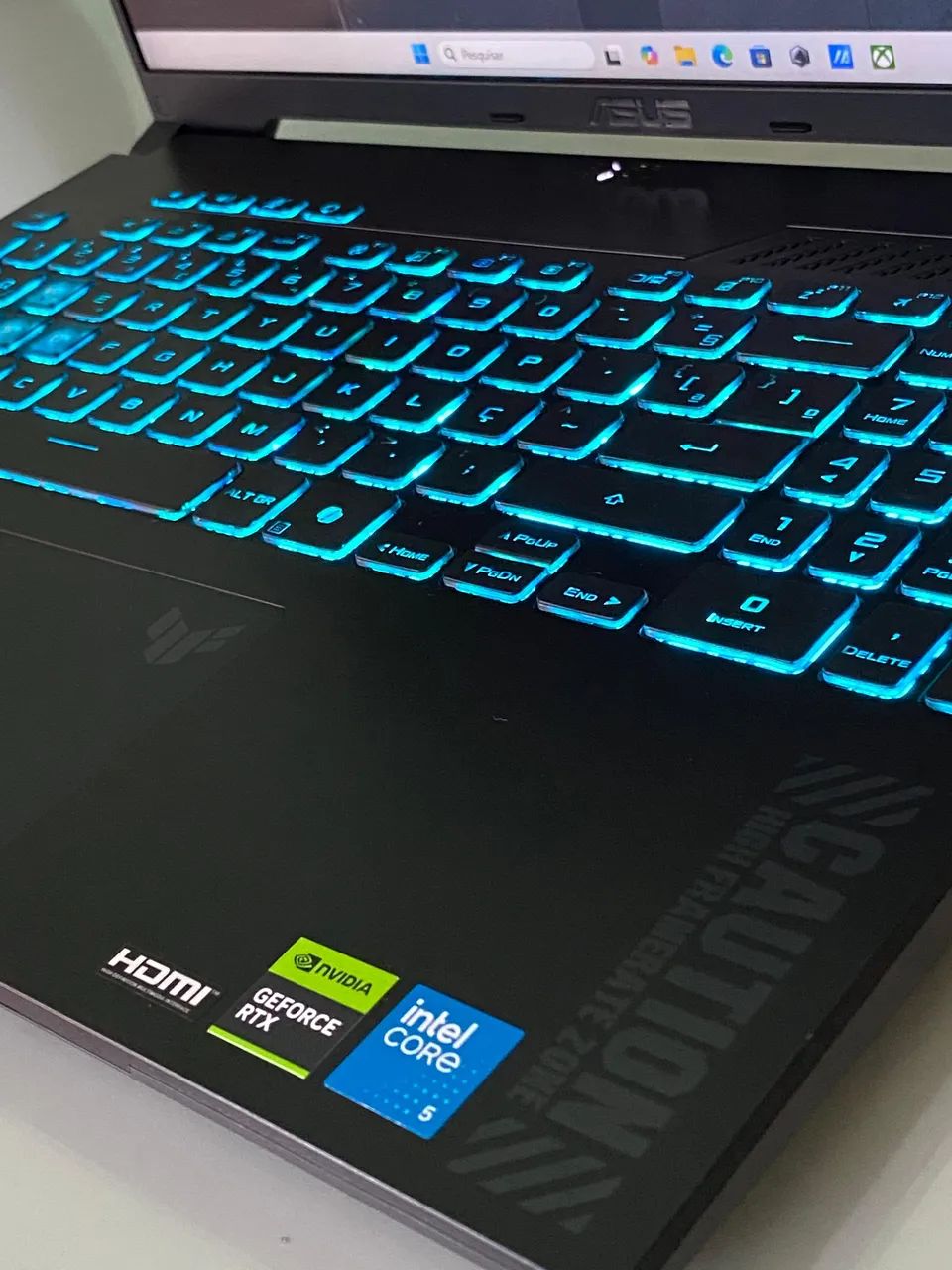 Notebook Asus gaming f16 ultra5, 16 gb, Ssd 512, rtx 4050 6gb - Foto 2