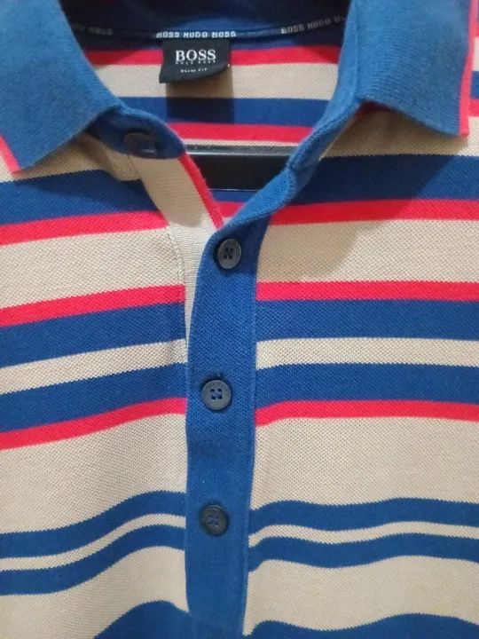Camisa Polo HUGO BOSS original - Foto 2